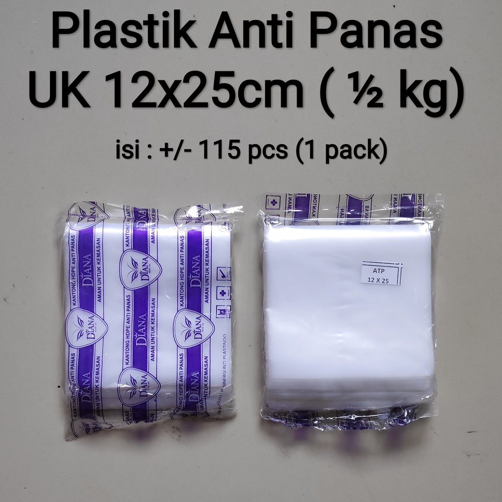 kantong plastik Tahan Panas Uk 10x20 - 12x25 - 15x30 - 20x35 - 25x45 - 30x45 (uk 1/4kg, 1/2kg, 1kg, 2kg, 3kg, 5kg) , Plastik Anti Panas, Plastik buram , Plastik Kuah/Bakso