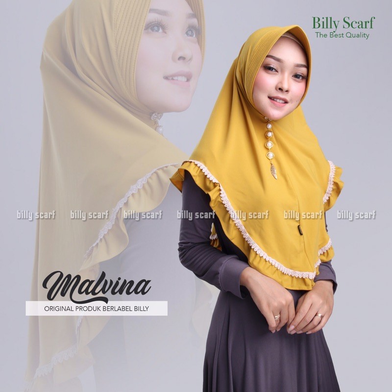 Bergo MALVINA Renda Ori Billy scraf