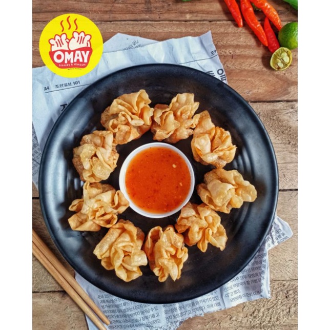 

Frozen Dumpling Goreng Saus Asam Jeruk