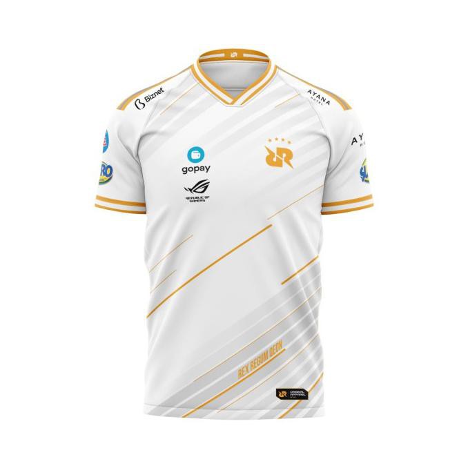 Hot Produk Jersey Stargaze White Team Rrq 2020, No Nickname - Putih, M Tbk