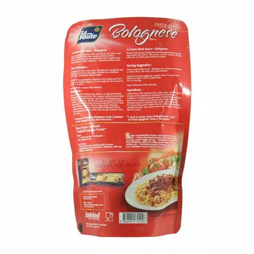 

La Fonte Saos Pasta Bolognase 315 Gr