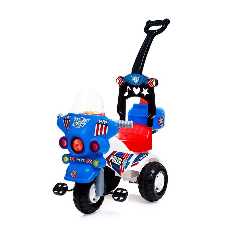 SPM- 626 MAINAN MOTOR ANAK RODA TIGA /DORONGAN DAN MUSIK BY SHP TOYS