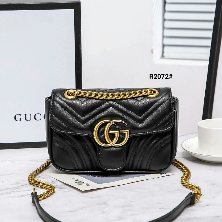 TAS WANITA-TAS IMPORT-  Gucci GG Marmont Matelasse  R2072