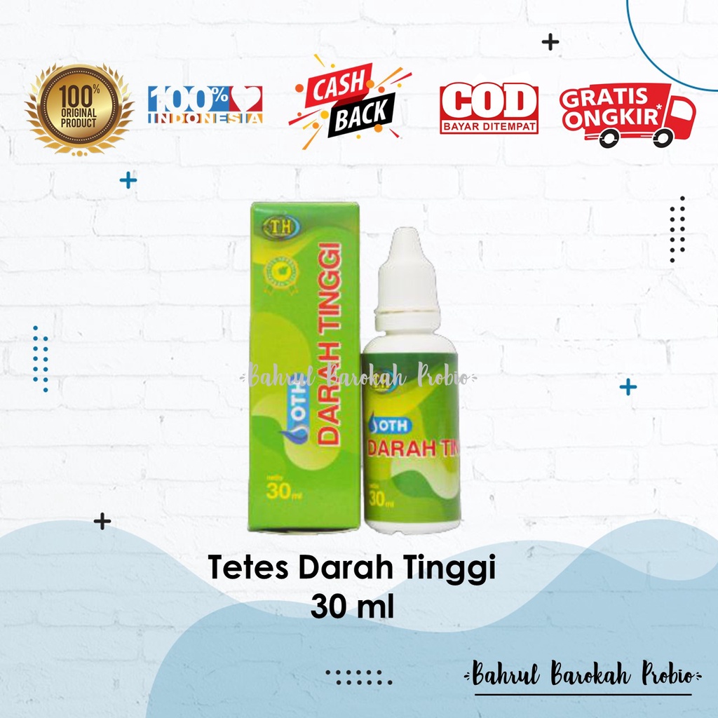 

Tetes Darah Tinggi Herbal Probiotik Bio TH