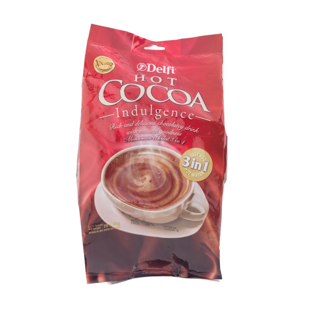 

DELFI HOT COCOA INDULGENCE POLYBAG 500GR - Farmers Market