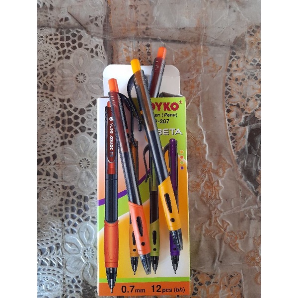 

BOLPOIN JOYKO BETA CEKLEK WARNA 12PCS