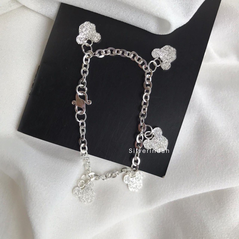 GELANG BORJU MICKEY / CHANEL / LOVE / PERAK MURNI