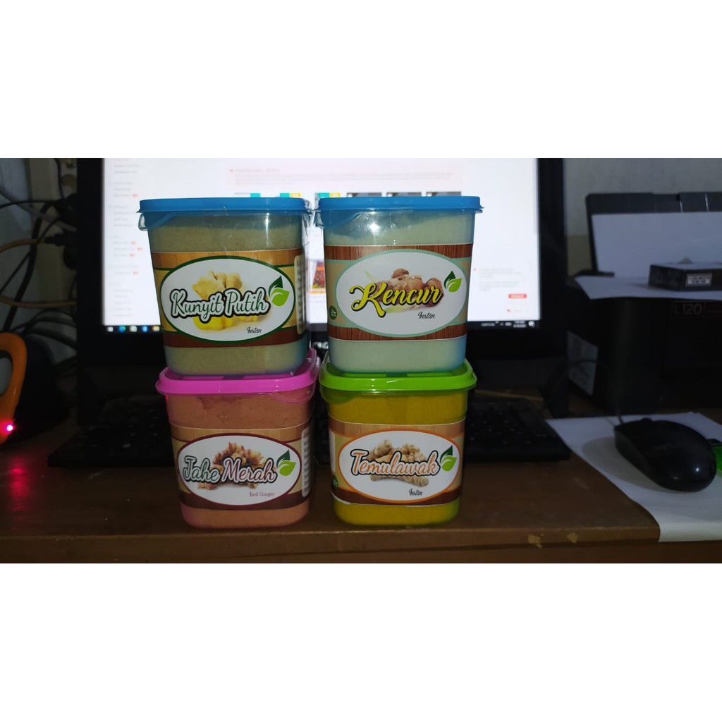 Bubuk Kunyit Putih Instan 500 gram