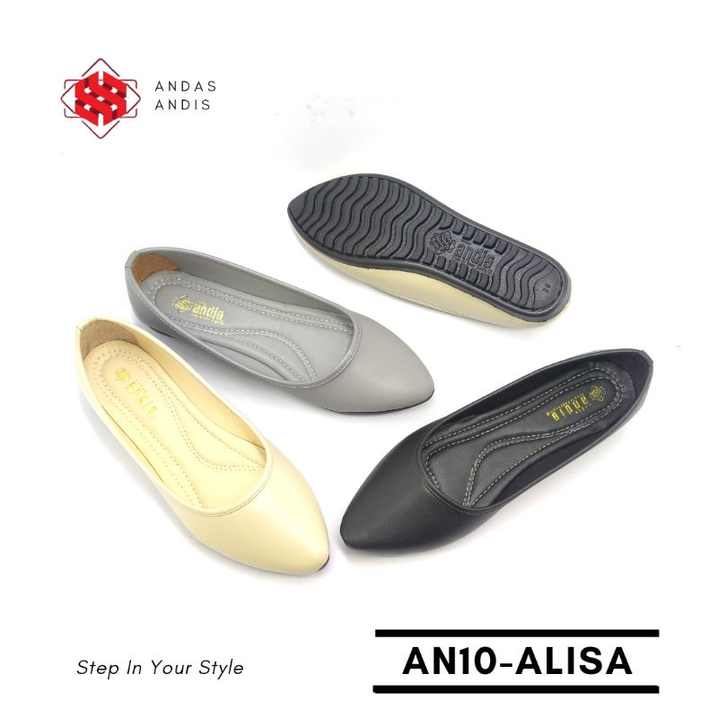 Andas Andis - Sepatu Flatshoes Wanita Alisa