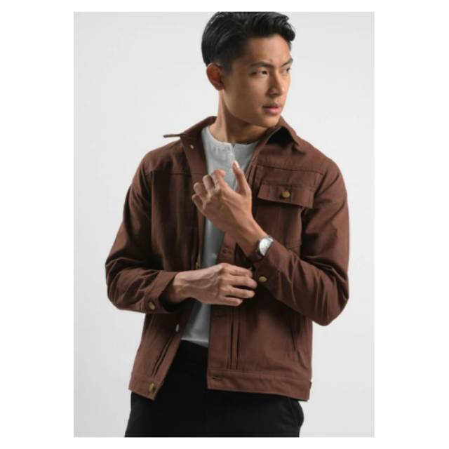 Canvas Suede Trucker By Male.id