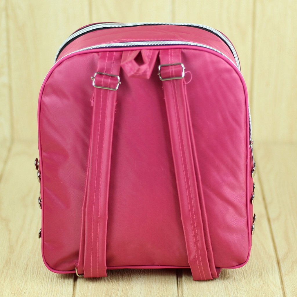 Tas Ransel Cewek Pink Boneka Back Pack Kekinian Murah Bahan Berkualitas Kece