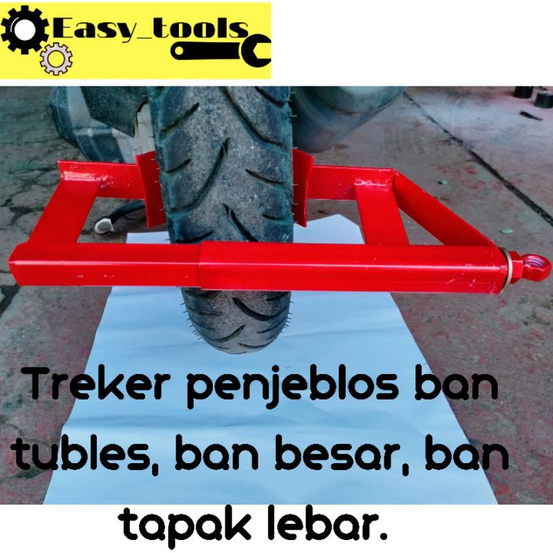 Treker alat press ban motor