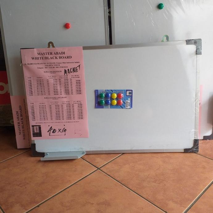 

White Board 40x60 cm magnetik