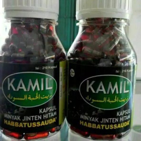 C1E6 Kamil Kapsul Minyak Jintan Hitam Habbatusauda 210 kapsul FTA