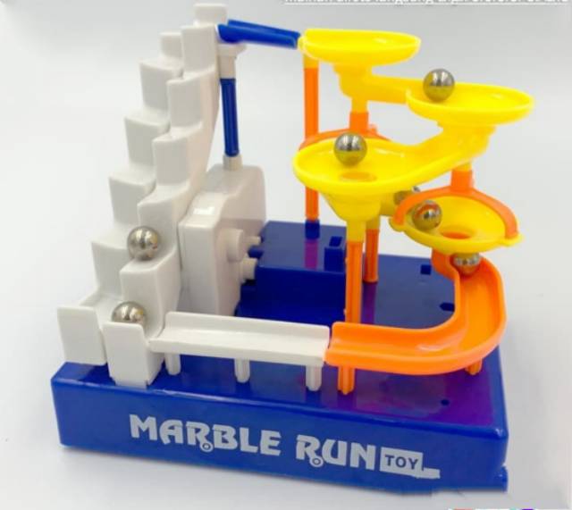 MOMBABY1 New Marble Race Run 3D atau Kado Mainan Anak Cowok New Marble Run 3D