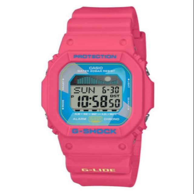 Jam Tangan Pria Casio G-Shock GLX-5600VH-4DR Original-Pink