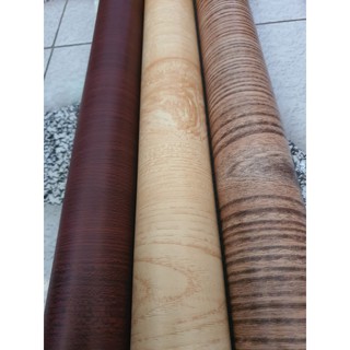 Wallpaper Sticker Corak  Kayu  Walpaper Kayu  warna Coklat 