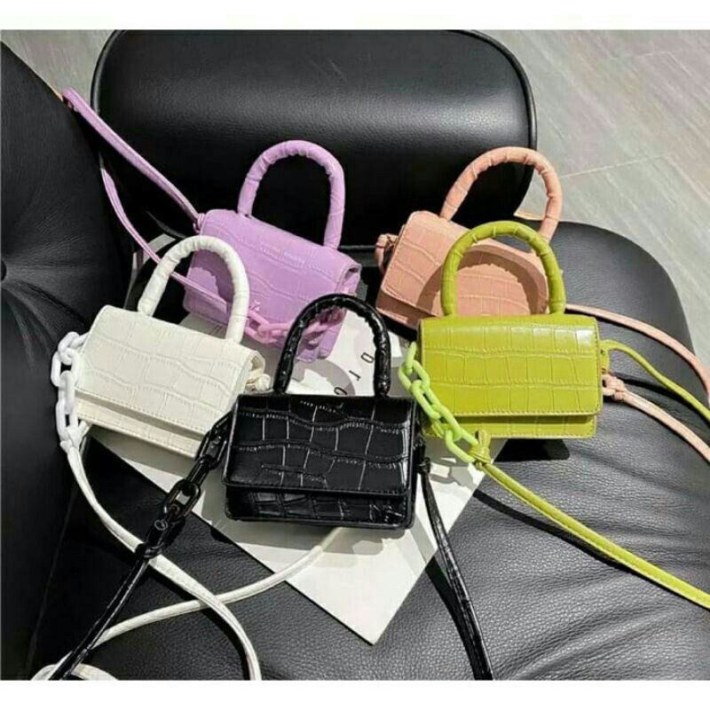 TAS SLEMPANG CROCO CRISTINE/TASWANITA/TASMURAH