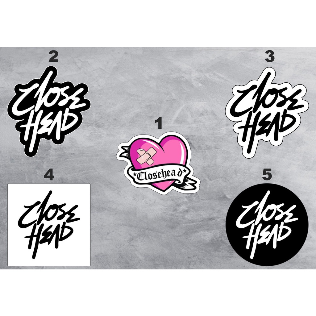 

STICKER LOKAL BAND - STICKER AESTHETIC, CASE HP, LAPTOP, TUMBLER, MOTOR, HELM, KOPER, VOL 3