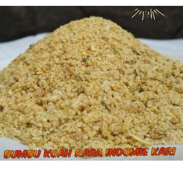 

Langsung Order ✧ 250gr Bumbu kuah rasa soto/kari/ayam bawang/mie goreng/original (asin gurih) cocok untuk baso aci dan bumbu kuah lain nya dan aneka cemilan lainya^^