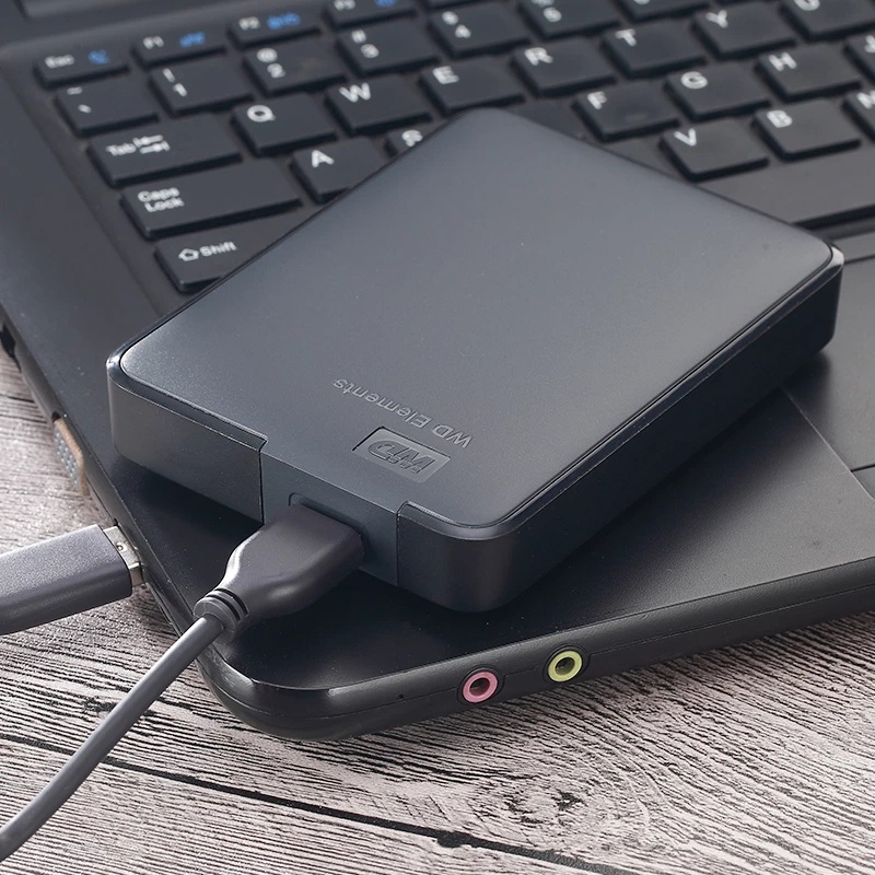 HARDISK EKSTERNAL WD ELEMENTS USB 3.0 BARU. -HDD 1TB 2TB Western Digital