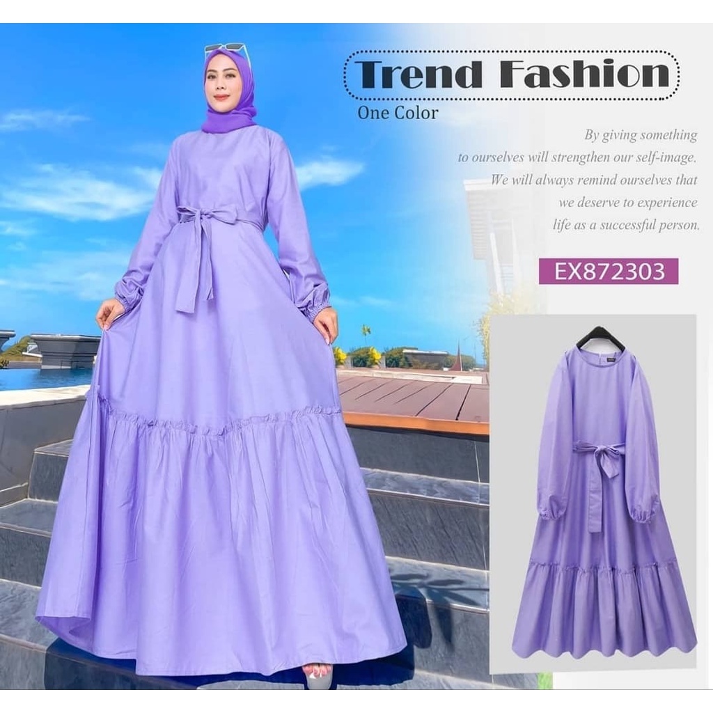 EXTU -TREND FASHION - GAMIS DRESS - EX872303