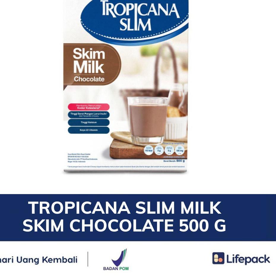 

Langsung Order TROPICANA SLIM MILK SKIM CHOCOLATE 500 G.