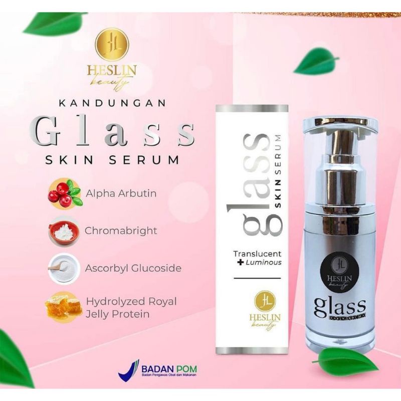 BISA COD Serum Glass Skin Heslin Beauty / Glass Skin Serum