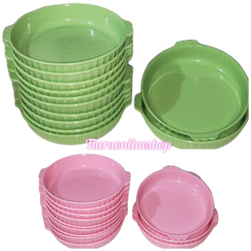 Mangkok ceper/Ringkok/piring mangkok melamin dinnerware diameter 19cmx3cm