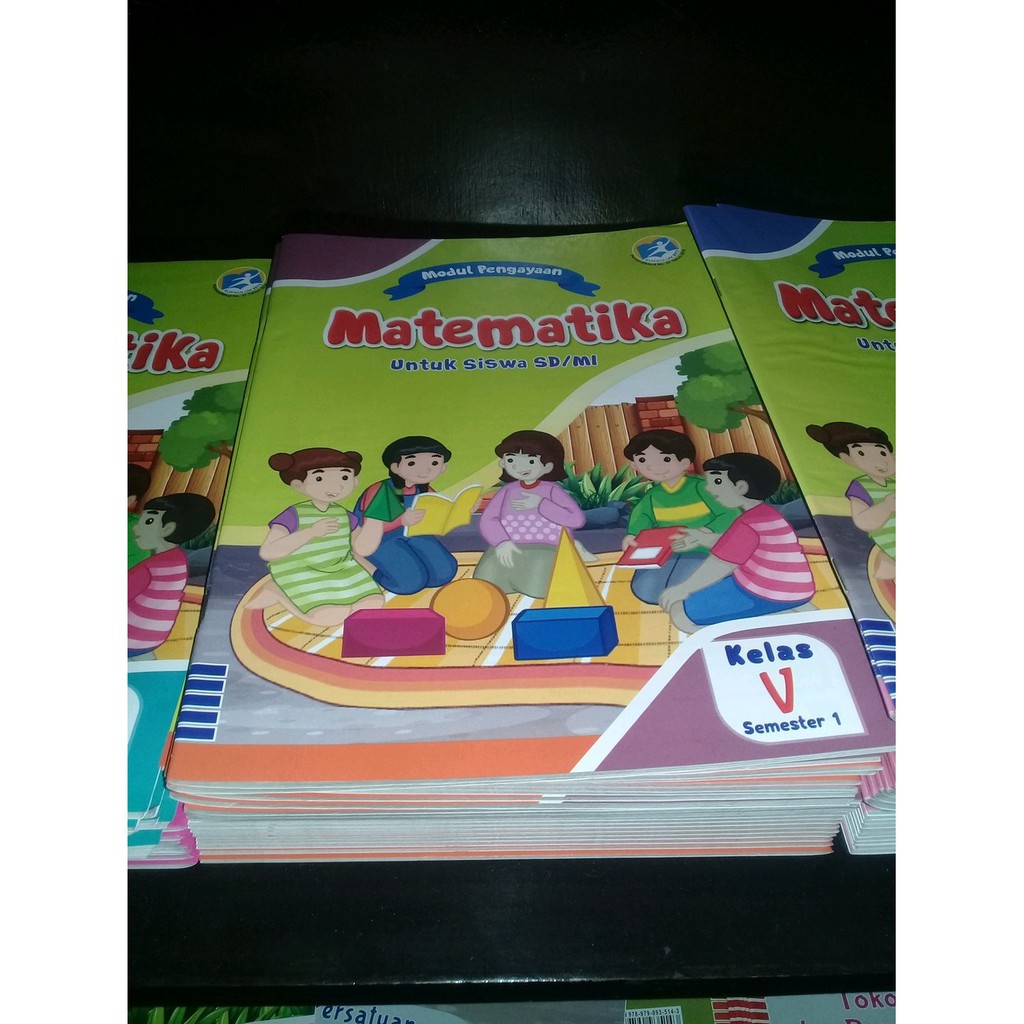 Buku Lks Matematika Kelas 5 Sd Mi Modul Pengayaan Semester 1 Shopee Indonesia