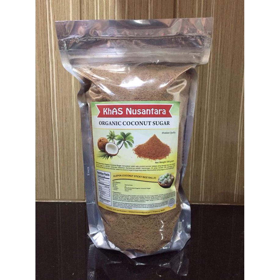 

Original Gula Kelapa Organik (Coconut Sugar) 500 gram BERKUALITAS