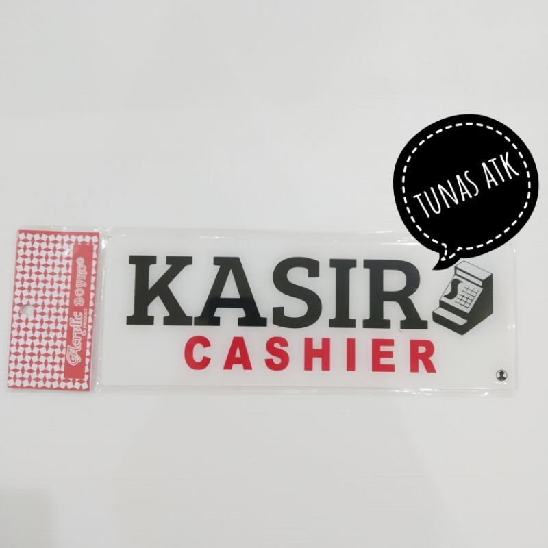 

ACRYLIC BOYKO "KASIR/CASHIER