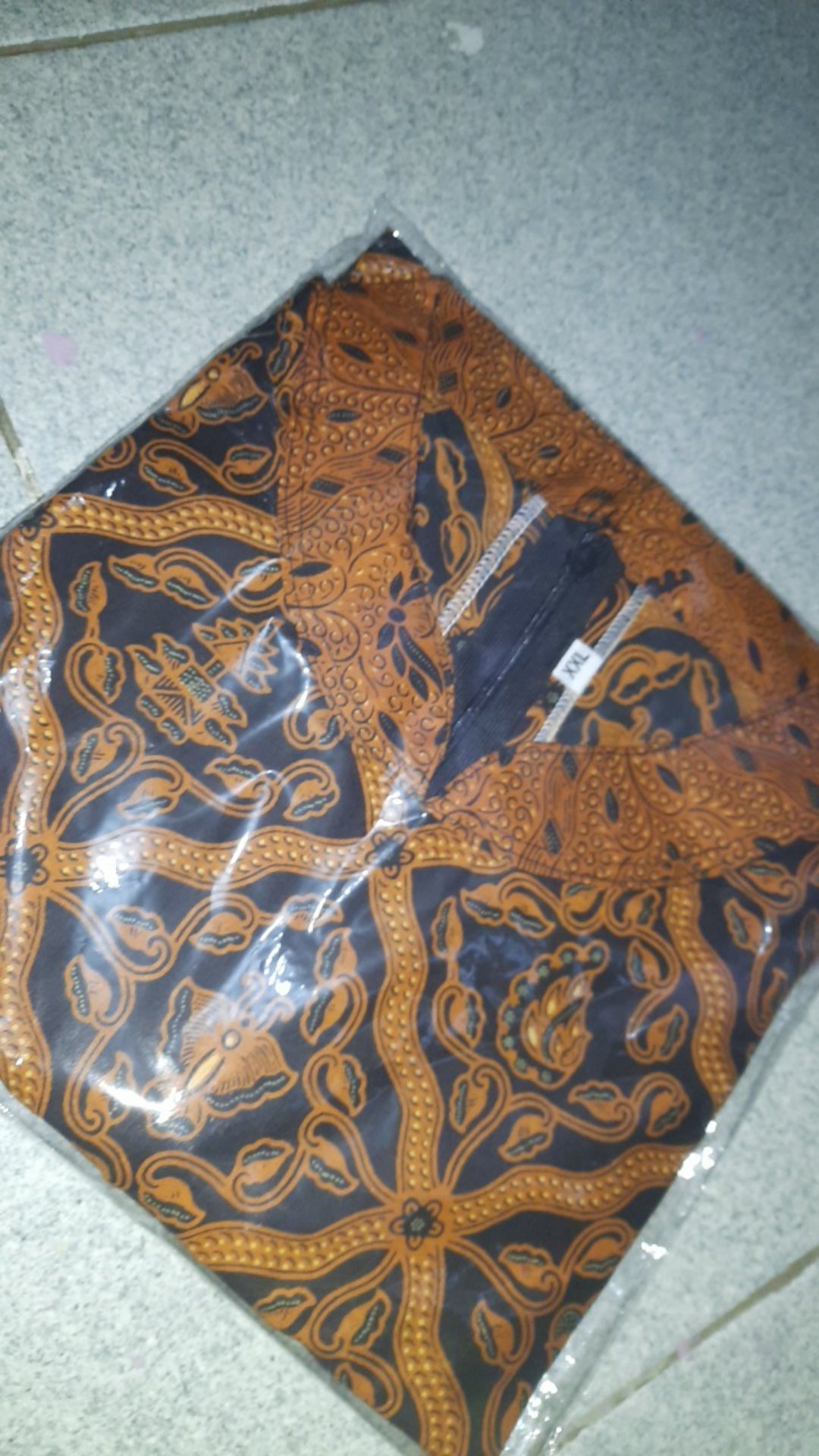 Tunik Jumbo Batik Sogan Solo  | Dress Batik Sogan Asli Solo Xxl Xxxl
