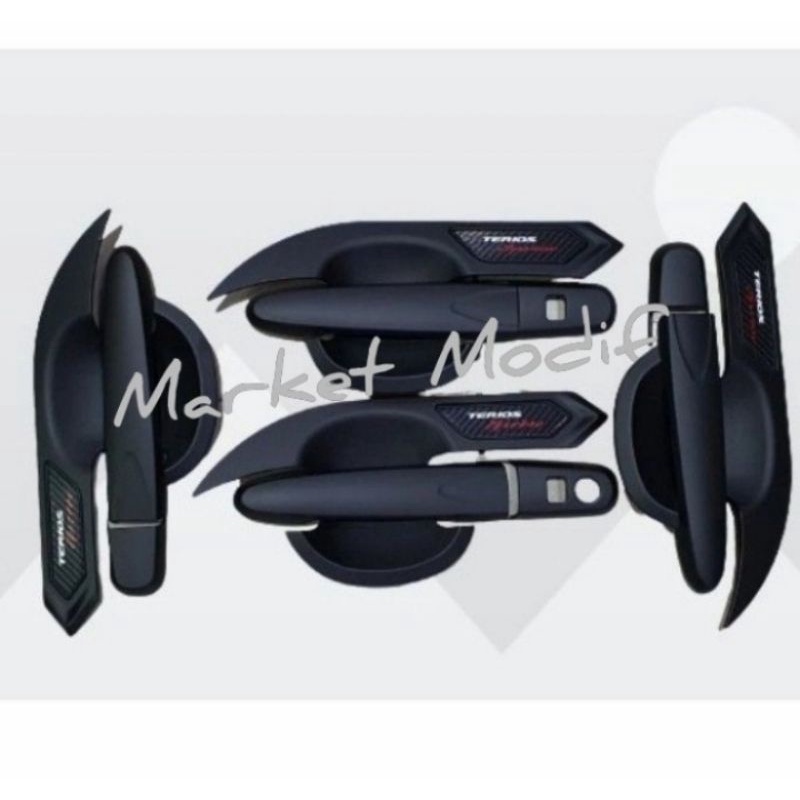 Cover Handle Keyless + Outer Terios 2018-2021 Hitam Doff