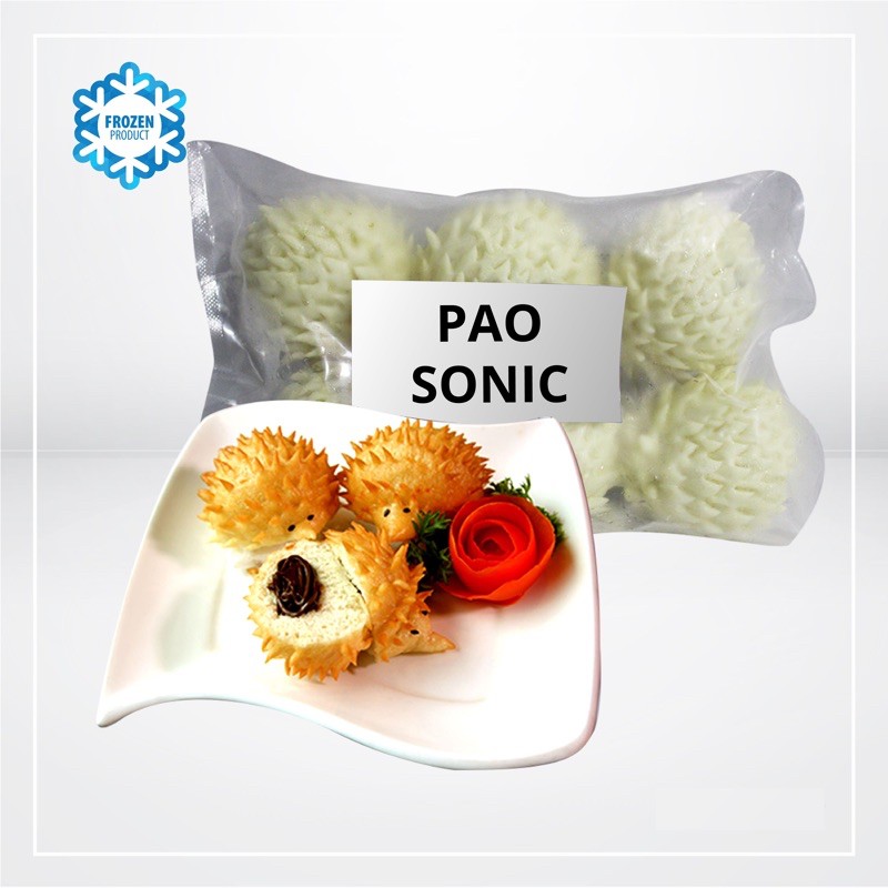 

Pao sonic isi kacang merah / pao landak