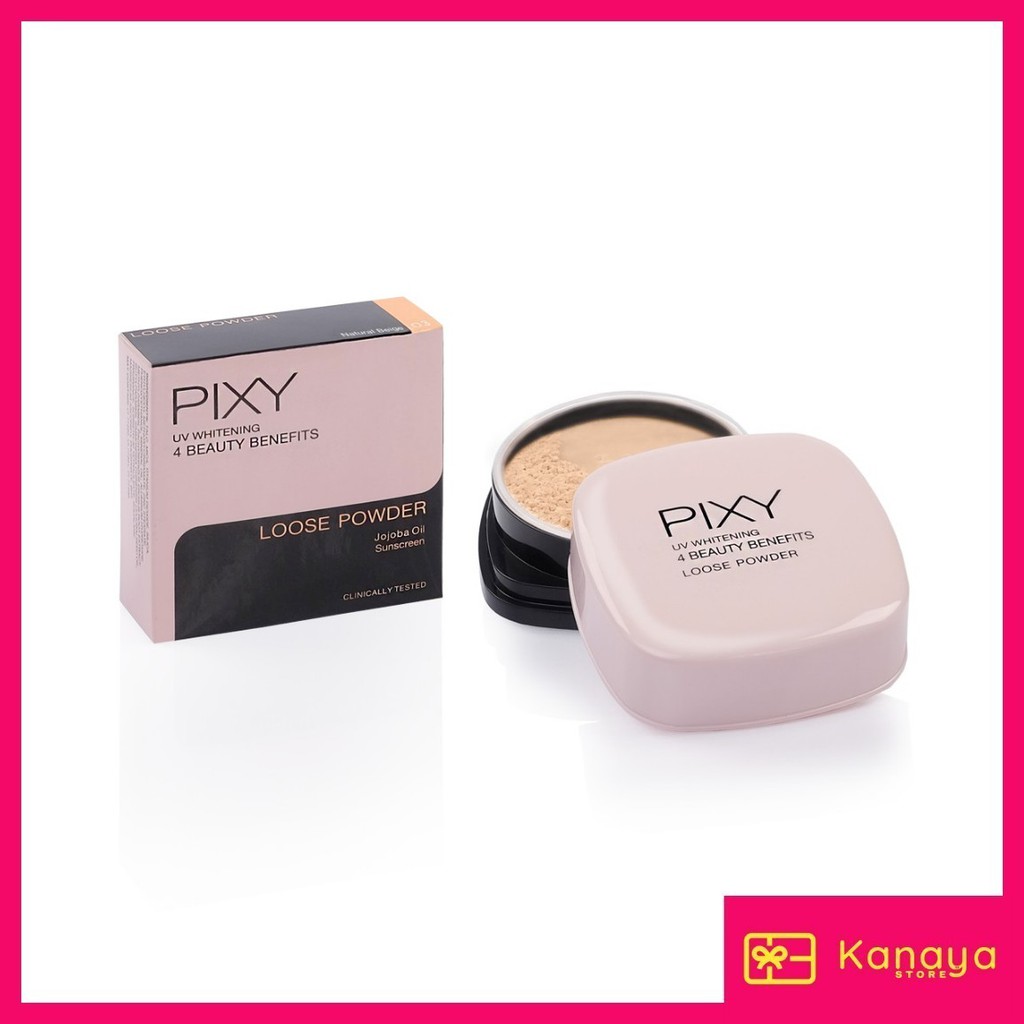 (BISA COD) Pixy Loose Powder UV Whitening - Bedak Tabur