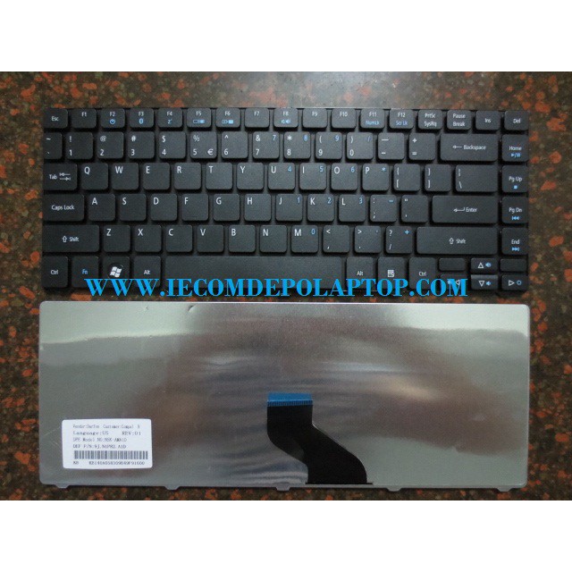 KEYBOARD LAPTOP Acer Aspire 5942G Acer Aspire 4738 4738G 4738Z 4738ZG 4739 Acer Aspire 4733Z S