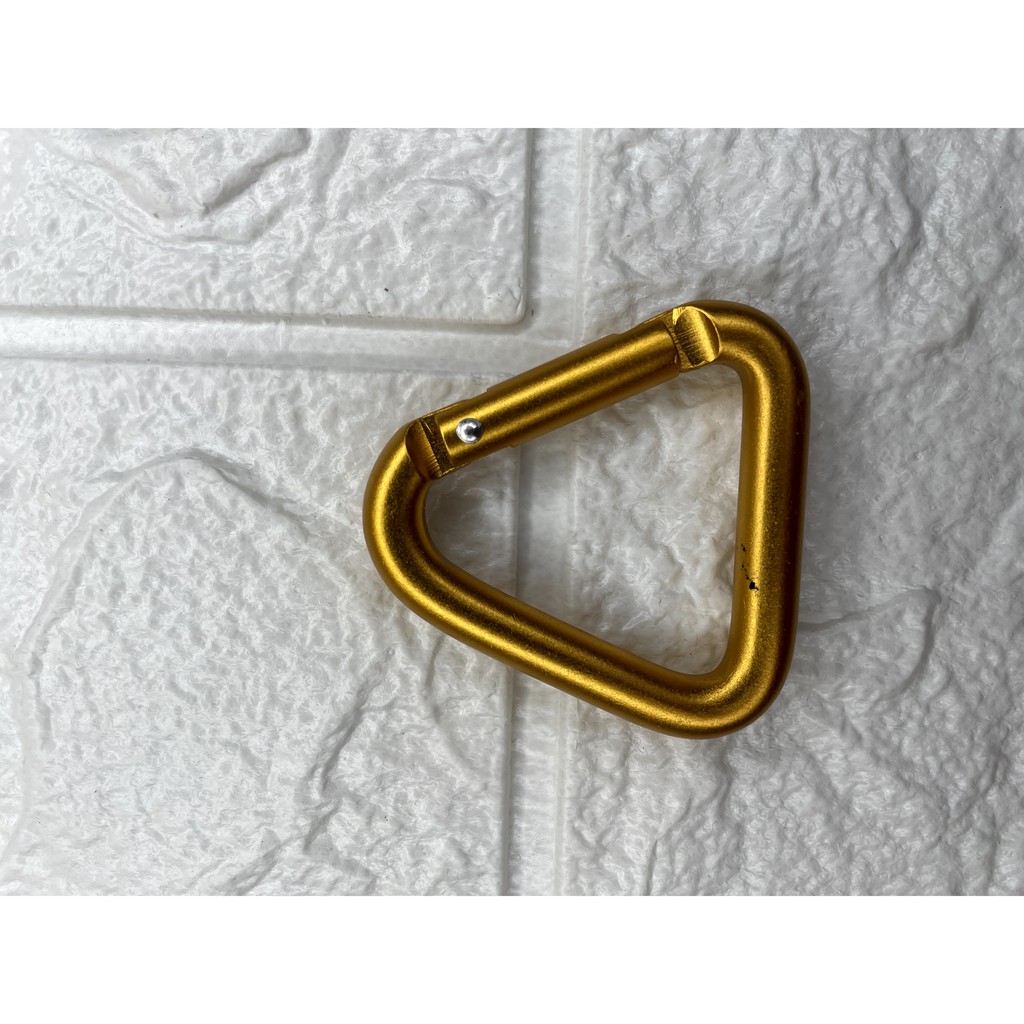 Aksesoris Carabiner Bentuk Segitiga Bahan Aluminum Alloy Untuk Outdoor murah kualitas