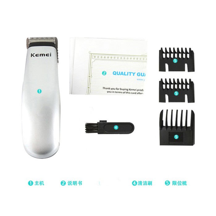 Kemei Alat Cukur Elektrik Hair Trimmer Shaver - KM-666