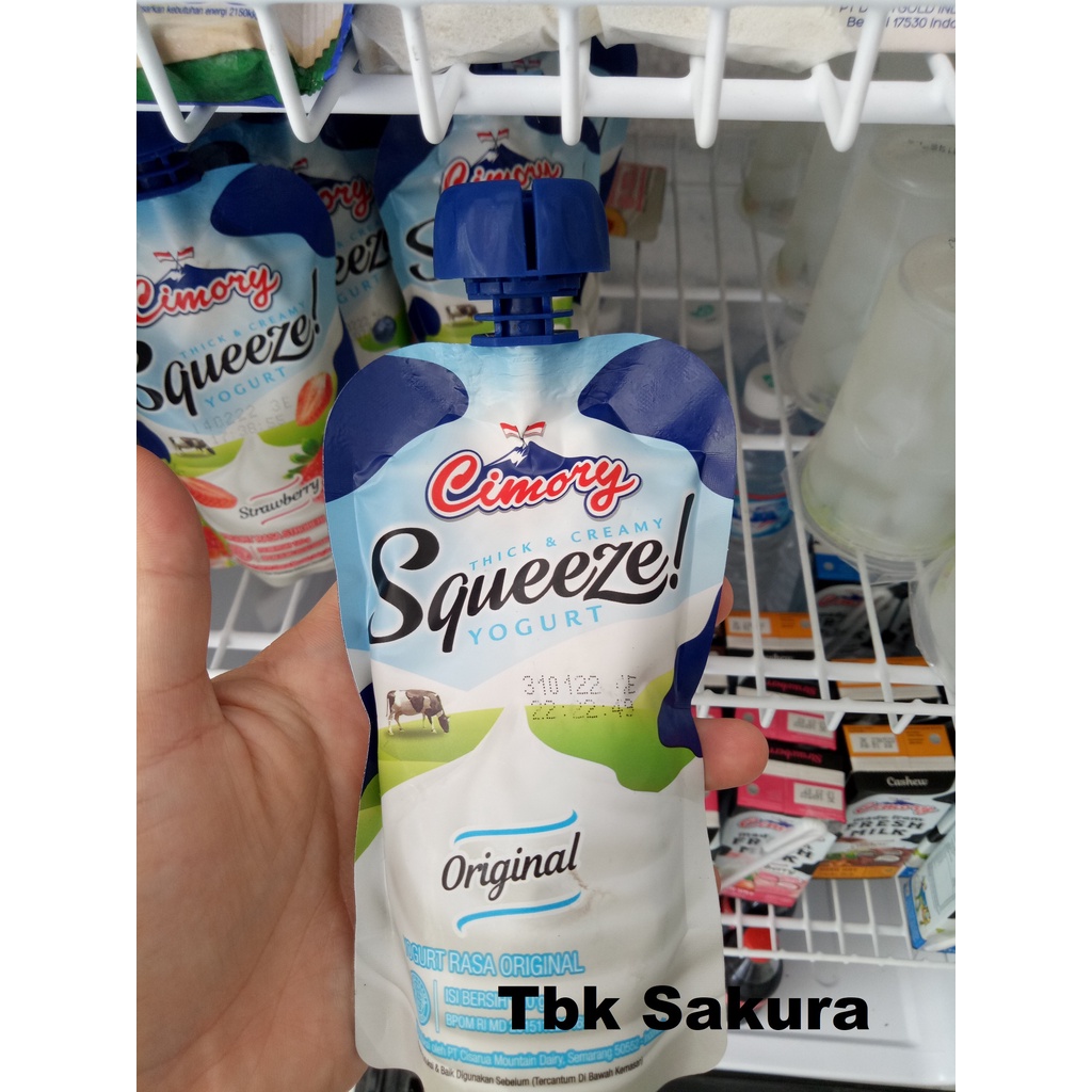 

Yogurt Squeeze Cimory Original 120gr