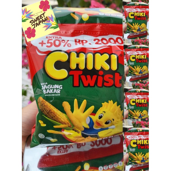 PROMO!!!!!! CHIKI TWIST BESAR ECERAN 2000 jajananjadoel-snack.mazter.istanacemilan