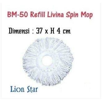 BM-50 Refill Livina Spin Mop Lion Star