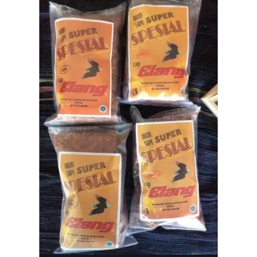 

Abon Sapi Spesial Elang Asli Boyolali Manis 250gram