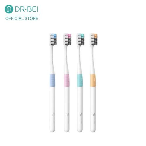 DR. BEI Toothbrush 4 Pcs Colors Tooth Brush Ultra-fine - Sikat GIGI