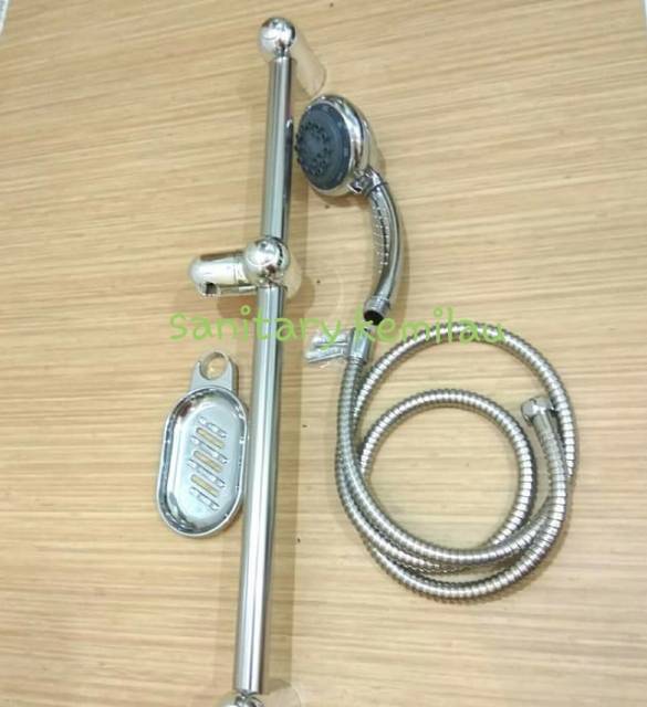 Shower Tiang Kamar Mandi set - Hand shower Mandi Set