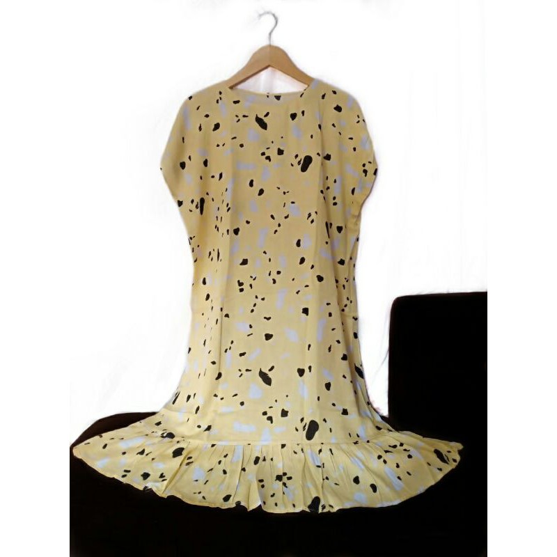 Daster Ruffle / Daster ruffle jumbo/ Daster Ruffle selutut