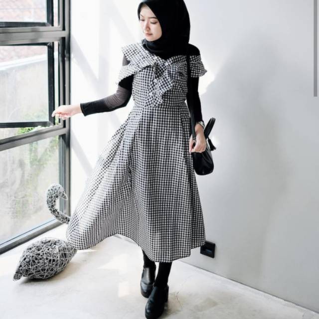 stylish dress with hijab