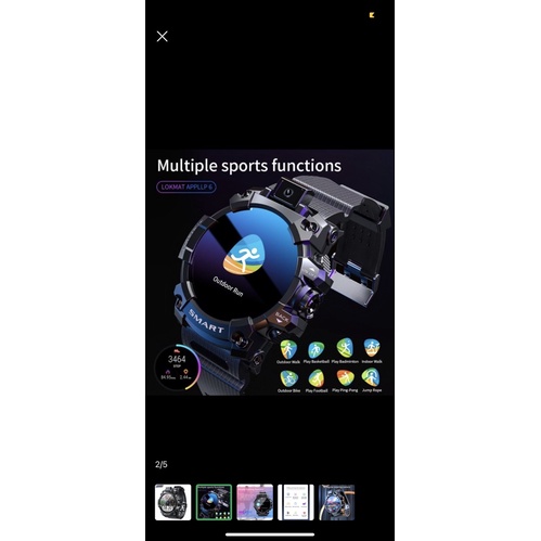 Lokmat Appllp 6 Smartwatch Horloge Gps 4G