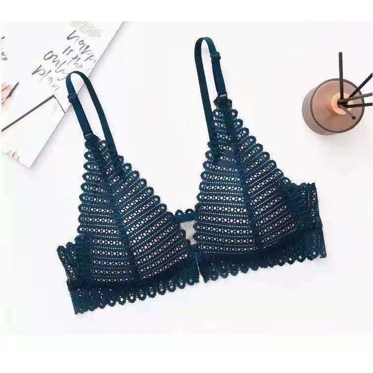 [ LINGERIE MASTER ] - (B-38) High Premium Quality BRA BH Push Up Tanpa Kawat Pakaian Dalam Wanita Nyaman-B-38 Navy