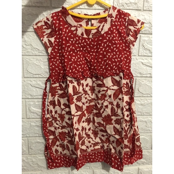 PL dress batik anak